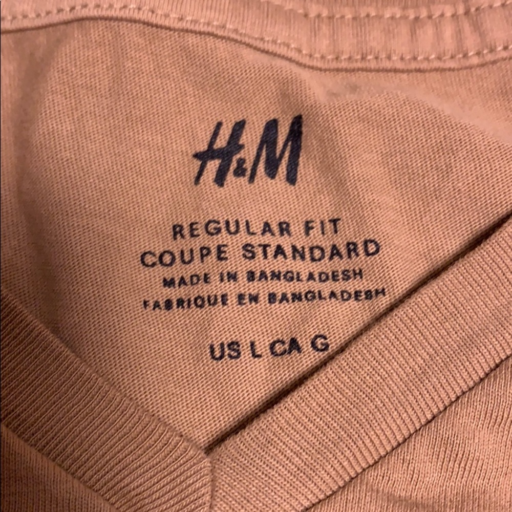 H&M LG shirt new condition